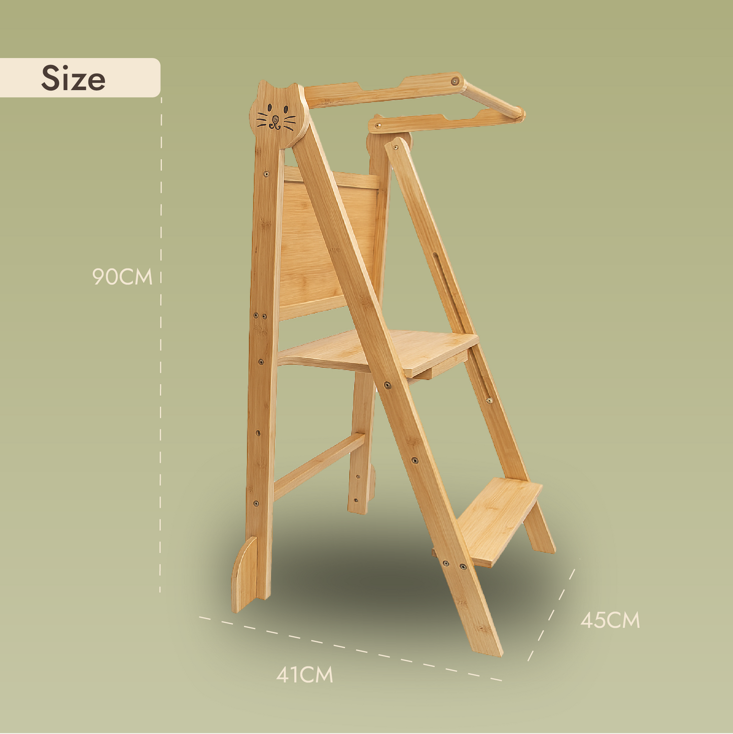 Learning tower Foldable